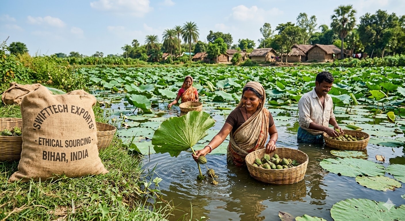 Ethical Sourcing of Fox Nuts India